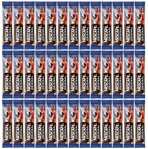 Nescafé Original Decaf Instant Coffee Sachets 50 x 1.2g Single Serve Sticks