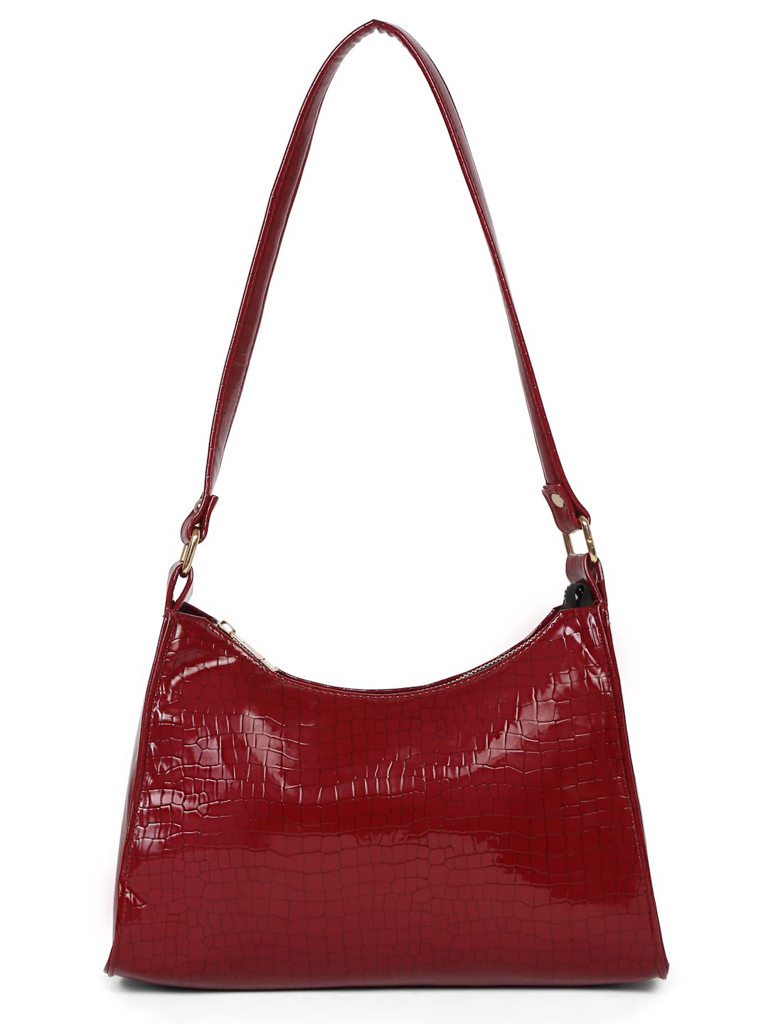 Envias Leatherette Side Sling Bags For Womens Ladies (Maroon_Croco_EVS-FGO-468) (B0B7CHSP6Q) Amazon Price History, Amazon Price Tracker