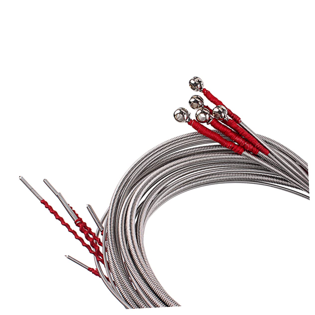 ifundom 5pcs Nickel Bass Strings Double Bass Scale Replacement Strings for for