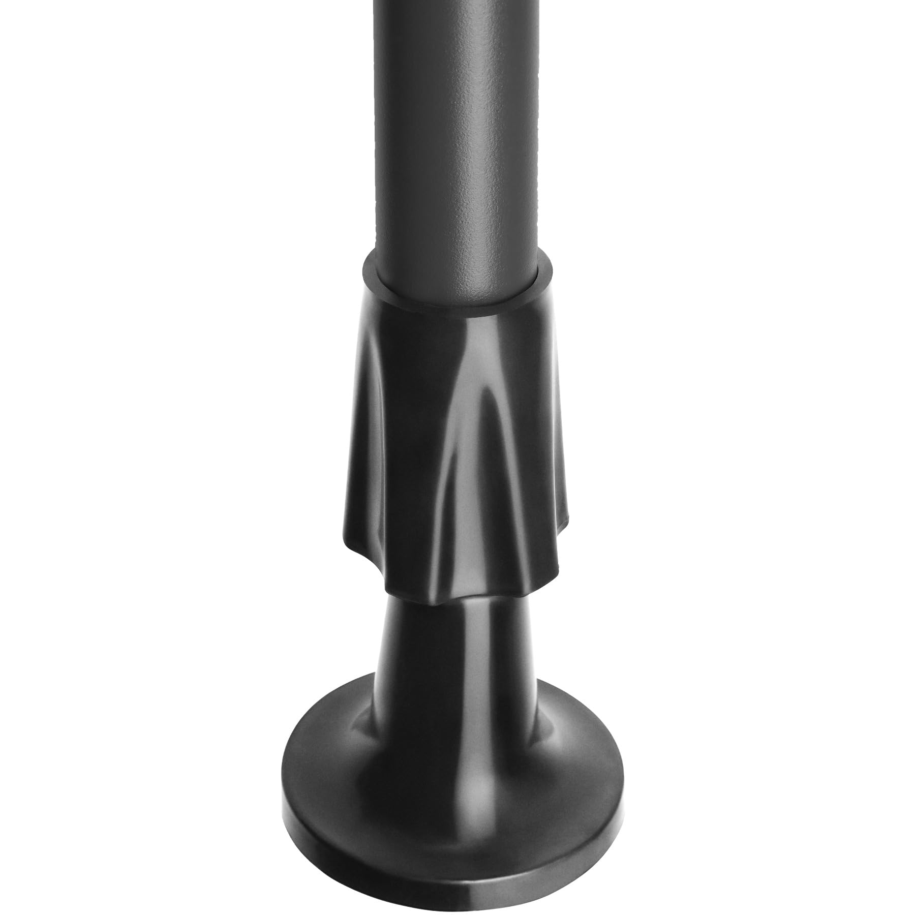 tectake® Tenda da Sole a Morsetto con Manovella, Altezza e Inclinazione Regolabile, Telo Impermeabile e Resistente ai Raggi UV, Ideale per Balcone e Terrazzo, 300x180cm - Nero/Grigio
