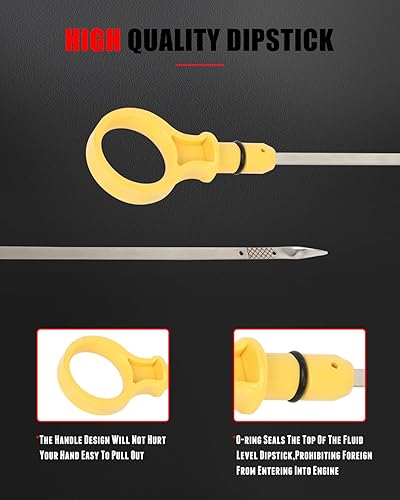 Miniatura 279 de CCIYU L3G6-10-450F - Varilla de aceite de motor de repuesto para Mazda 3 2012-2015 para Mazda 5 2011-2013 para Mazda 6 2010-2012 para Mazda CX-7 Dip