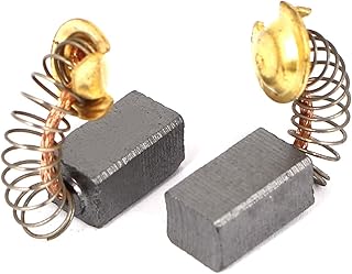 Aexit 2 Pcs Tools & Equipment Motor Carbon Brushes 13mm x 7mm x 6mm for Brushes & Dusters Electric Motors