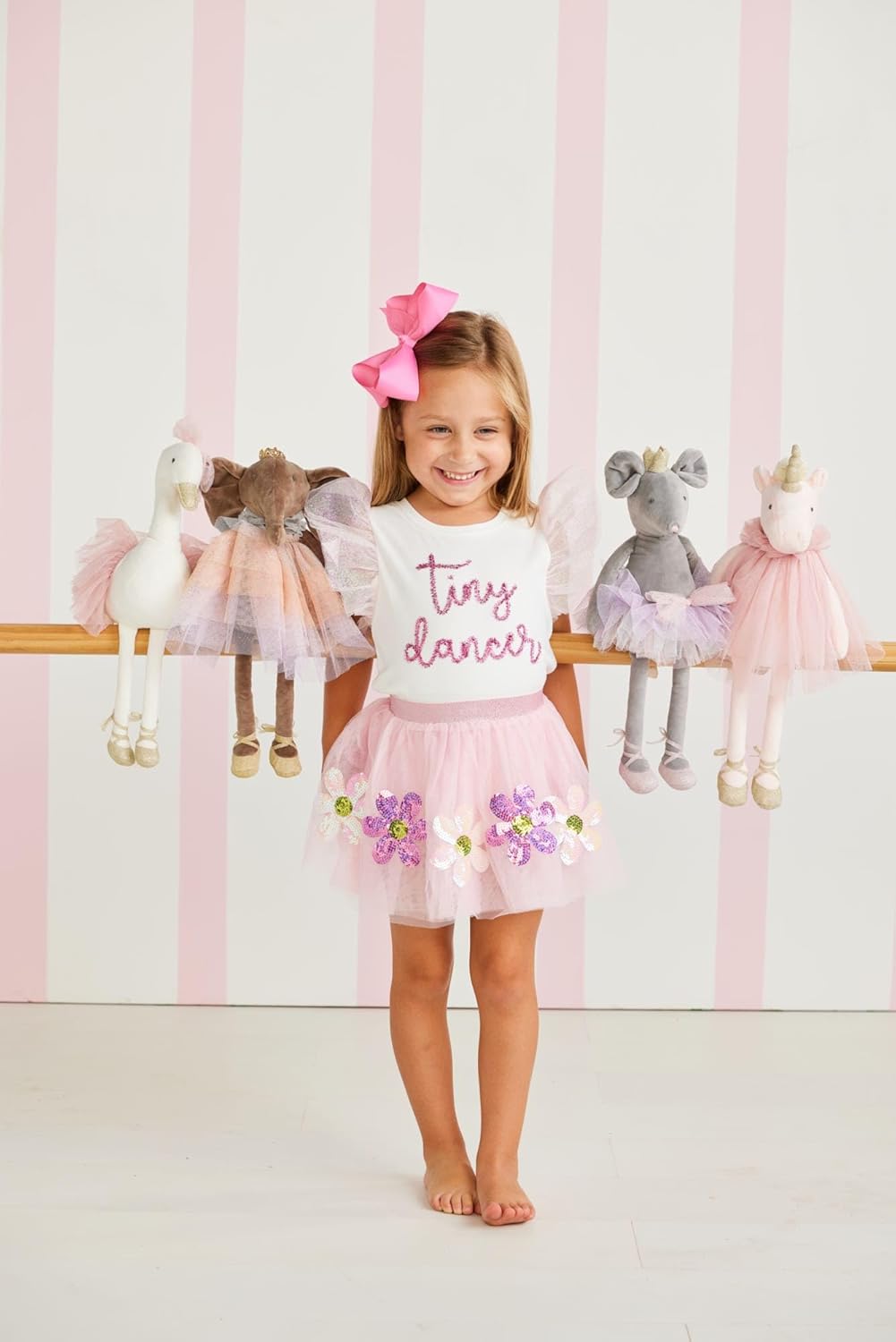 Mud Pie Children's Sequin Daisy Tutu; 12-2T - Image 4