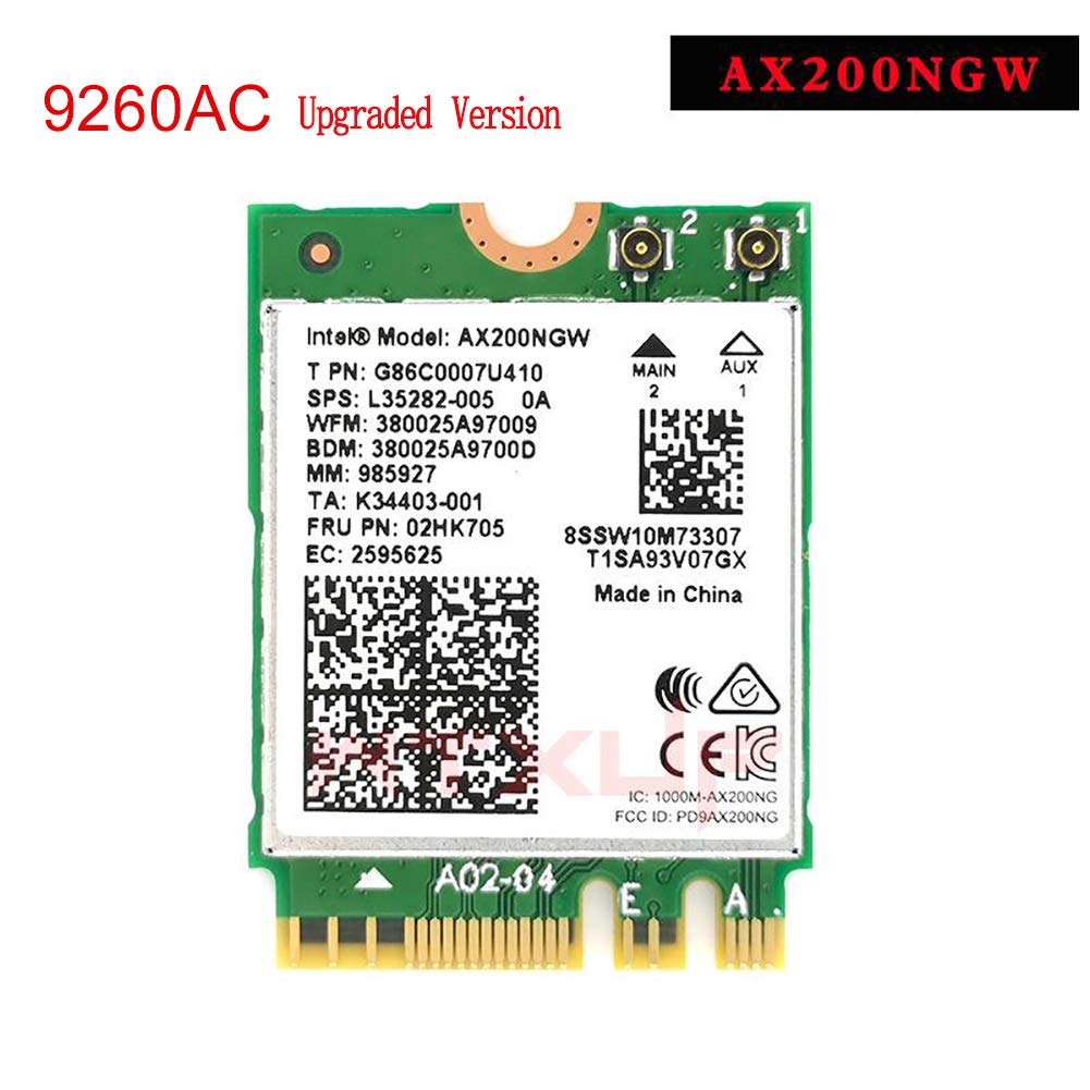 Buy WiFi 6 AX200 WiFi Adapter,Intel Dual Band Wireless 2.4Gbps 802.11ax
