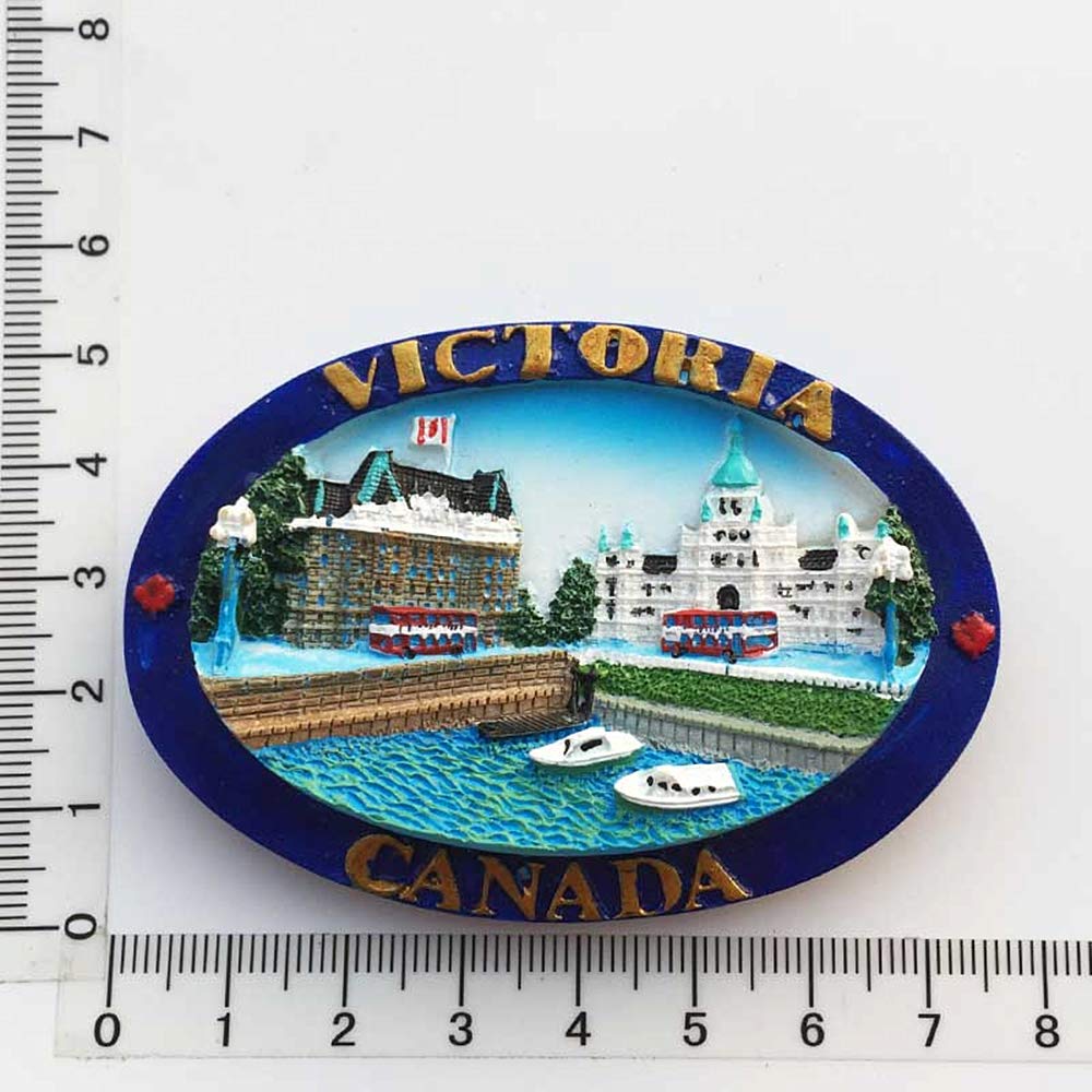 Magnete Frigorifero 3D Canada MUYU – Souvenir In Resina Fatto A Mano, Decorazione Casa