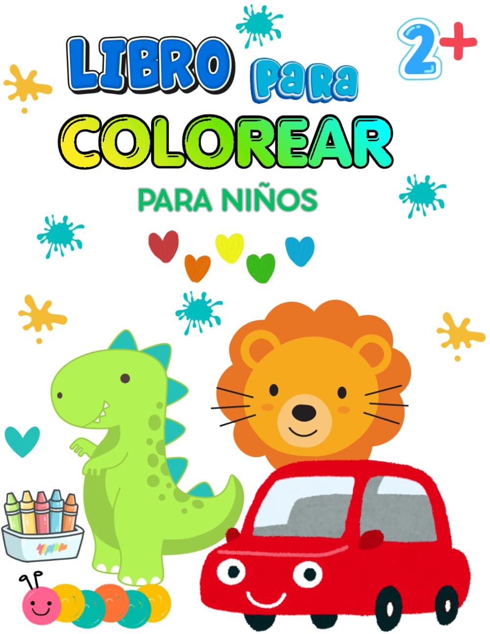 MI PRIMER LIBRO PARA COLOREAR: Aprende números, letras, formas y animales