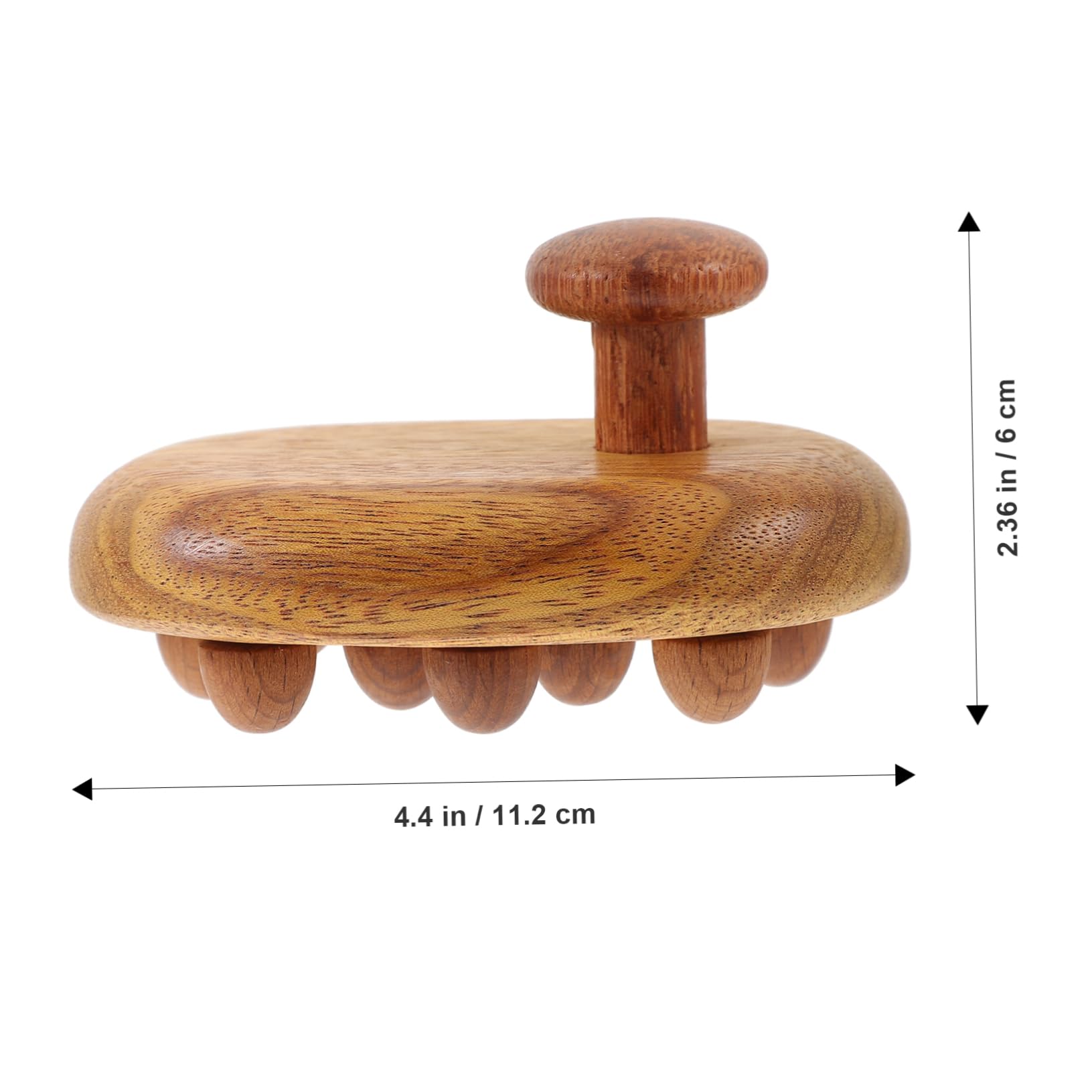 NOLITOY 5piezas Masajeador Corporal De Madera Cepillo De Masaje Ligero y Portátil Para Alivio Muscular Casa y Viajes Herramienta De Masaje Para Espalda Brazos Piernas y Pies