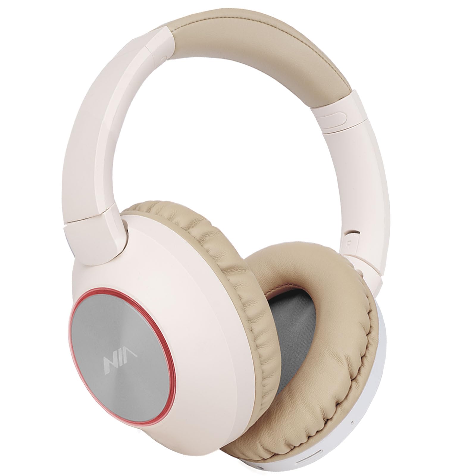 XuanGui Wireless Foldable Headphones, Over Ear Wireless Bluetooth Headphones, 20H Playtime Stereo Headphones with Mic