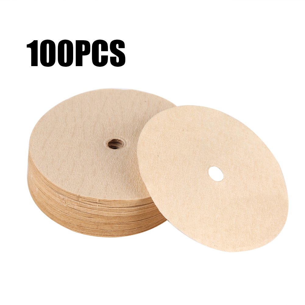 100PCS Vietnam Pot of Coffee Filter Paper Coffee Maker Filter Burly Wood No Bleach for Vietnam Pots