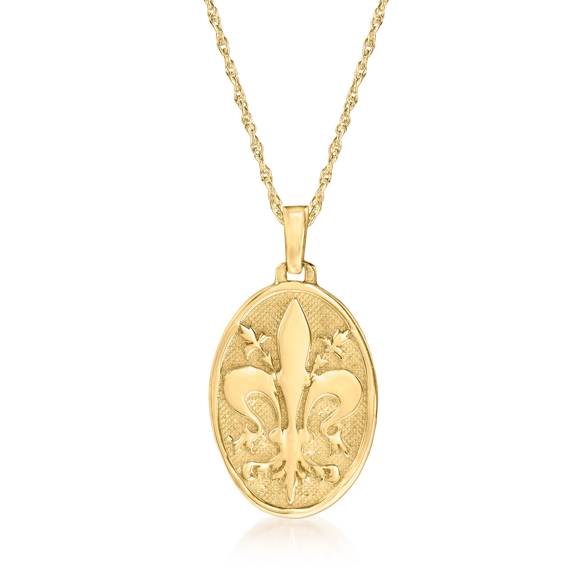 Ross-SimonsRoss-Simons Fleur-De-Lis Pendant Necklace