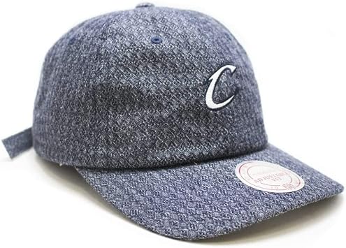 Mitchell & Ness Denim Slouch Mens Strapback Hat Cap Grey qa32z-5warri