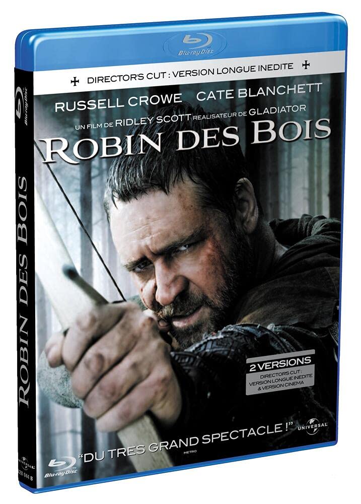 Robin des bois [Bluray] [FR Import] Amazon.de Crowe, Russell, Blanchett, Cate, Von, Sydow Max