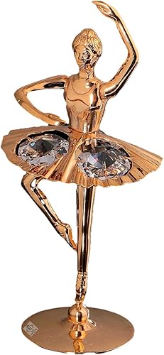 AEVVV Figura de bailarina para niña, estatua artística, escultura de gimnasta, figura de poliresina, decoración del hogar, escritorio, adorno de