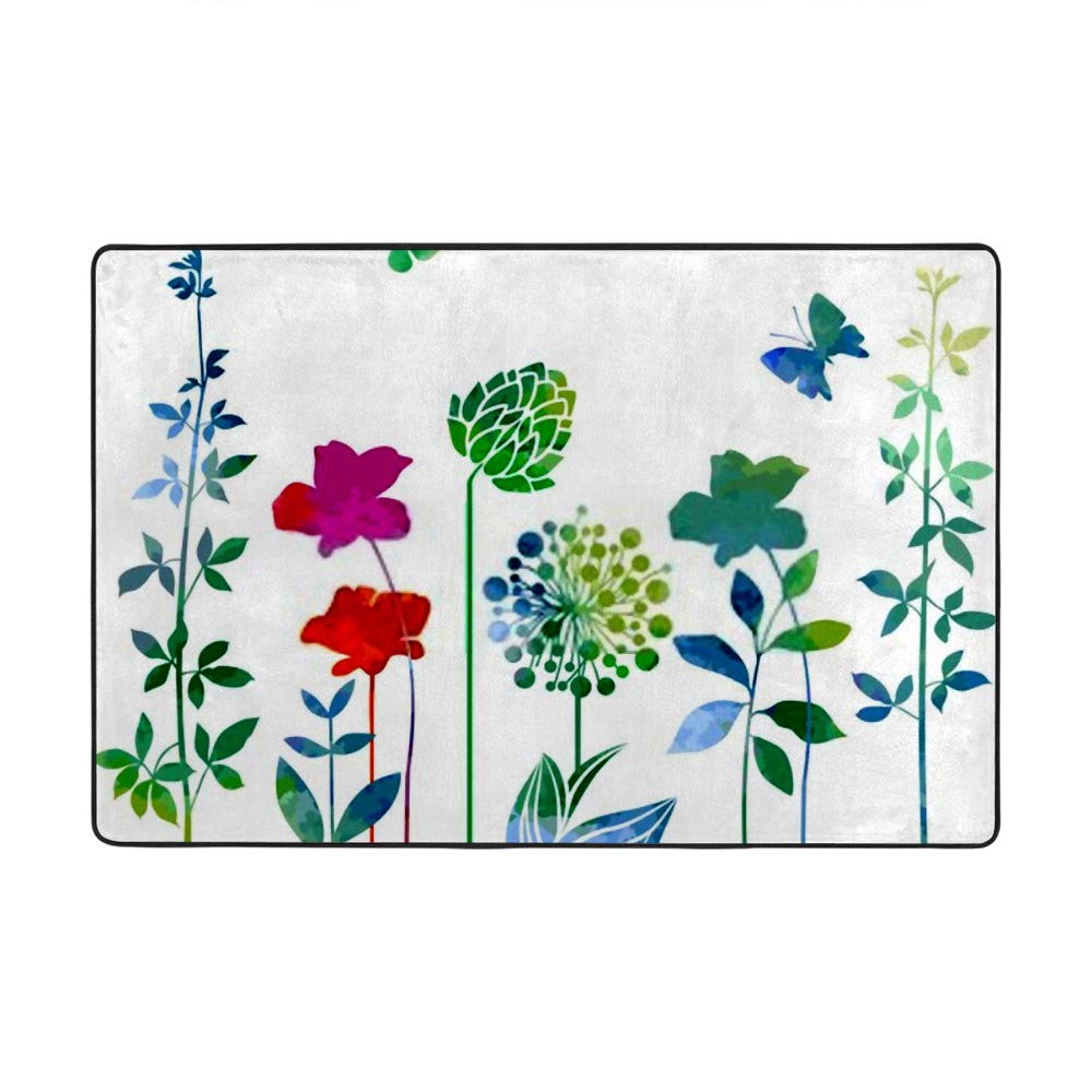 Tapis à poils longs corail Chenhongg en polaire anti-boulochage durable