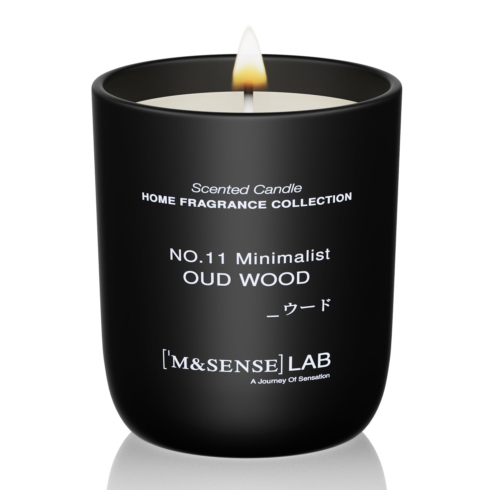M&SENSE Duftkerzen im Glas - Natursojawax Kerze 150g 30h Brenndauer, Geschenk für Frauen und Männer, Einfaches Design, Aromatherapie für Zuhause, Bad, Yoga Entspannung