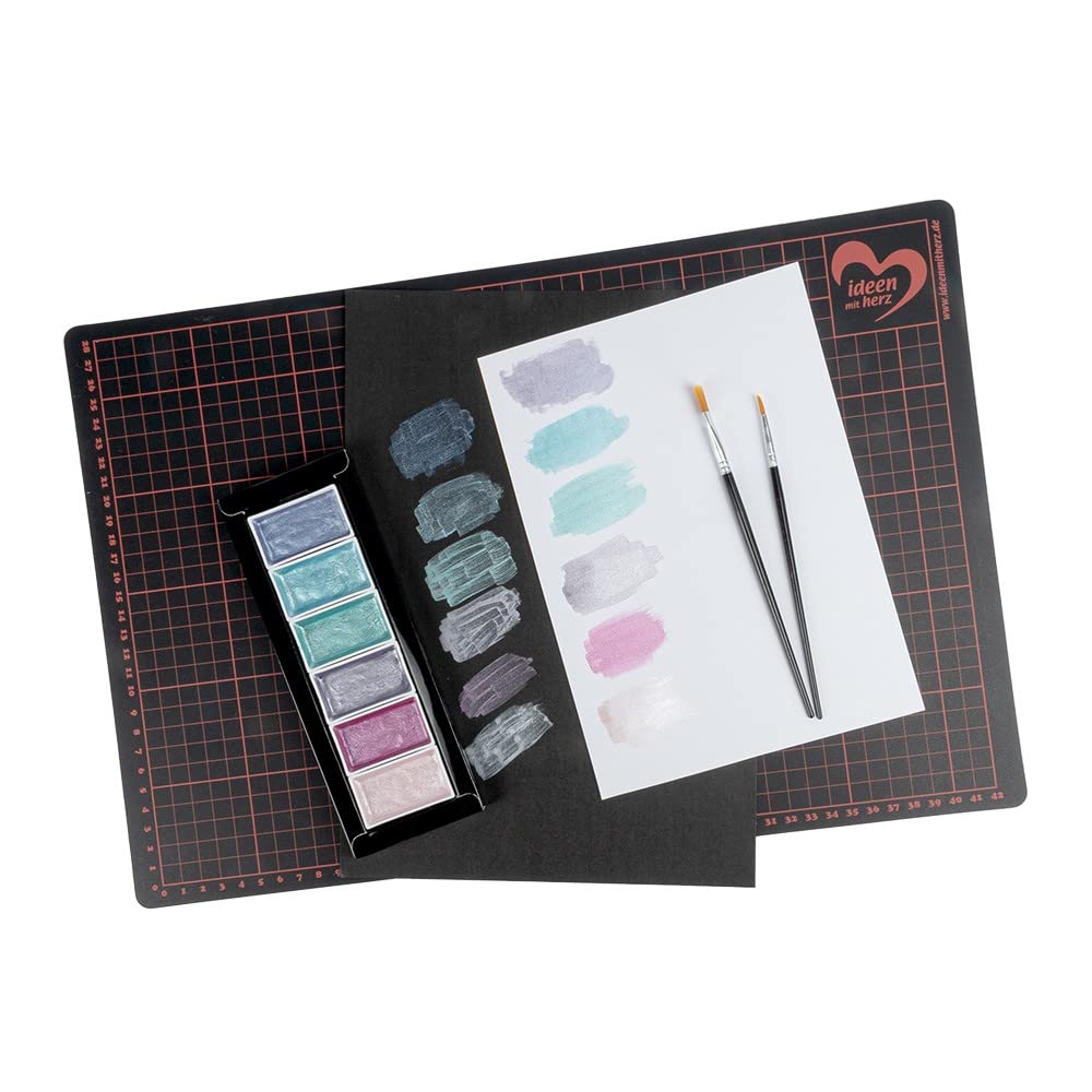 Ideen Mit Herz Harmony - Set 6 Colori Acrilici Pastello 90ml - Opachi, Coprenti, A Base D'Acqua - 2