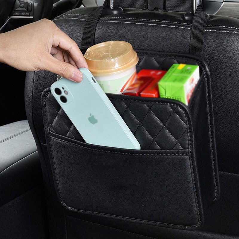 Borsa Organizer Per Auto Tra I Sedili Per Suzuki Vitara | In Pelle PU, Si Adatta Allo Spazio Tra Sedili, Portaoggetti Extra, Anti Distrazione, Regalo Per Auto