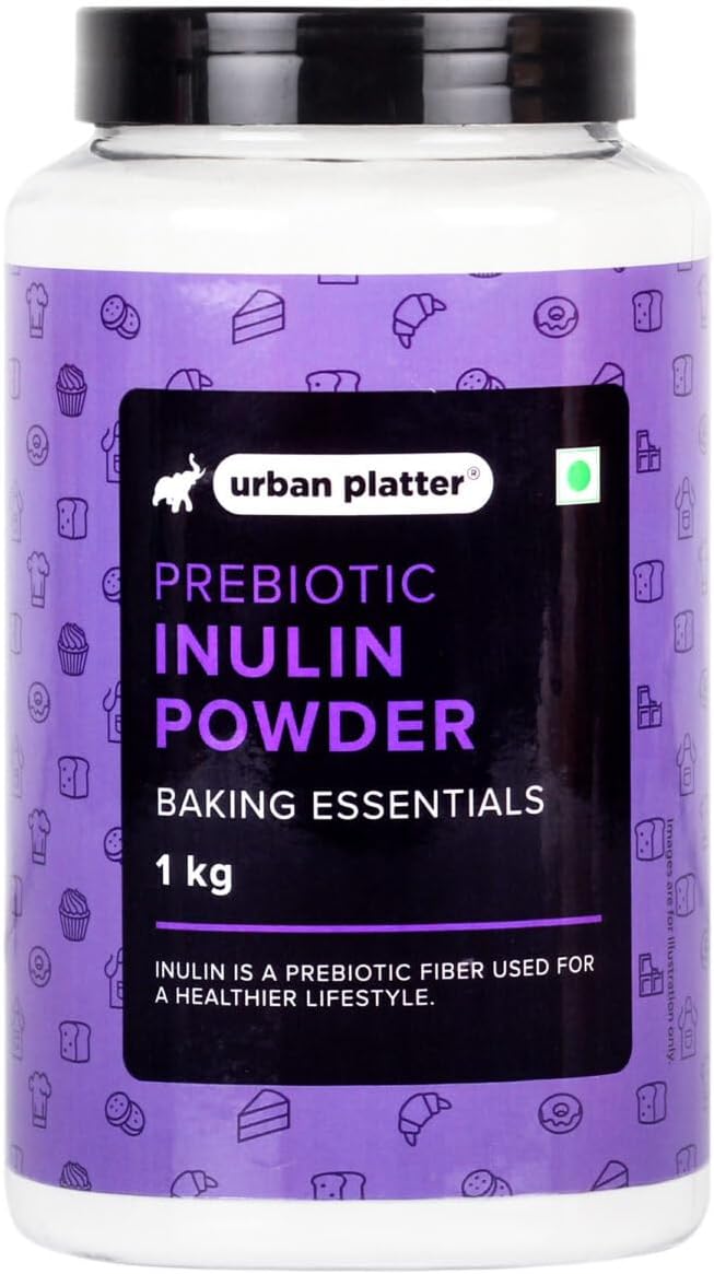 Urban Platter Inulin Powder, 1Kg [Fructo Oligo Saccharides, Prebiotic & Rich in Fiber, FOS]