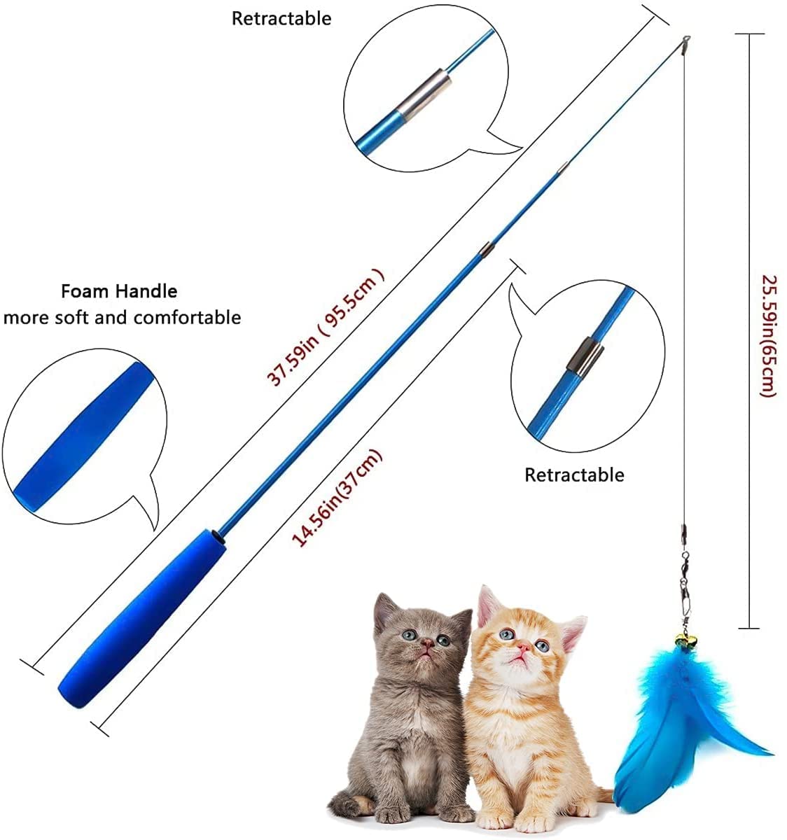 Katzenspielzeug Set – 10 Bunte Bälle Mit Glocken | Aus Robustem Kunststoff | Für Kätzchen & Erwachsene Katzen