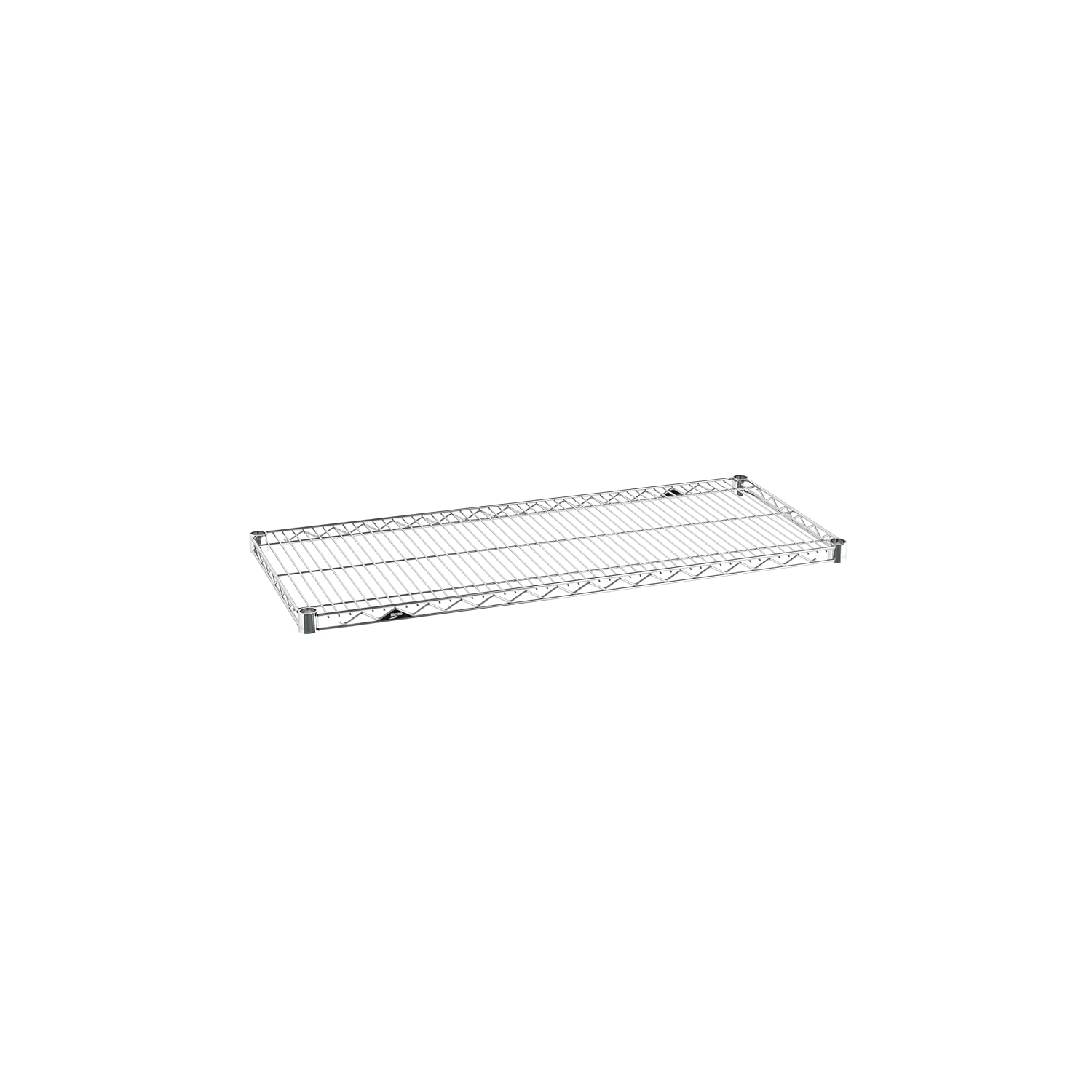 Metro 1836NC Super Erecta Nickel Chrome Plated Steel Industrial Wire Shelf, 800 lb. Capacity, 1" Height x 36" Width x 18" Depth (Pack of 1)
