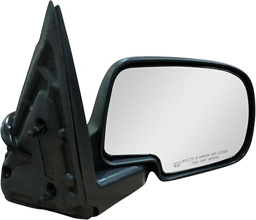 Miniatura 7 de Espejo lateral del conductor compatible con Cadillac Escalade Chevy Avalanche Silverado Suburban HD Tahoe GMC Sierra Yukon XL 1500 2500 3500