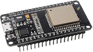 Wishiot NodeMCU-32S ESP32 DEVKIT ESP-WROOM-32 Development Board Dual Cores Microcontroller Processor ESP-32S WiFi Bluetooth-Compatible Module onboard CP2102 Chip