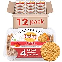Vista 23 de Reko Pizzelle Galleta de Estilo Italiano Waffle, Dulce de Leche, 7 onzas (Paquete de 1)