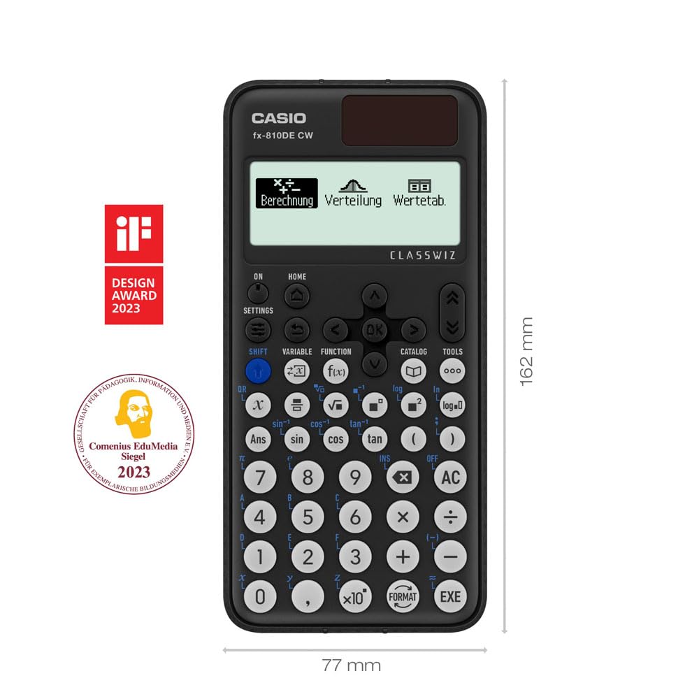 Casio FX-810DE CW ClassWiz technisch-wissenschaftlicher Rechner