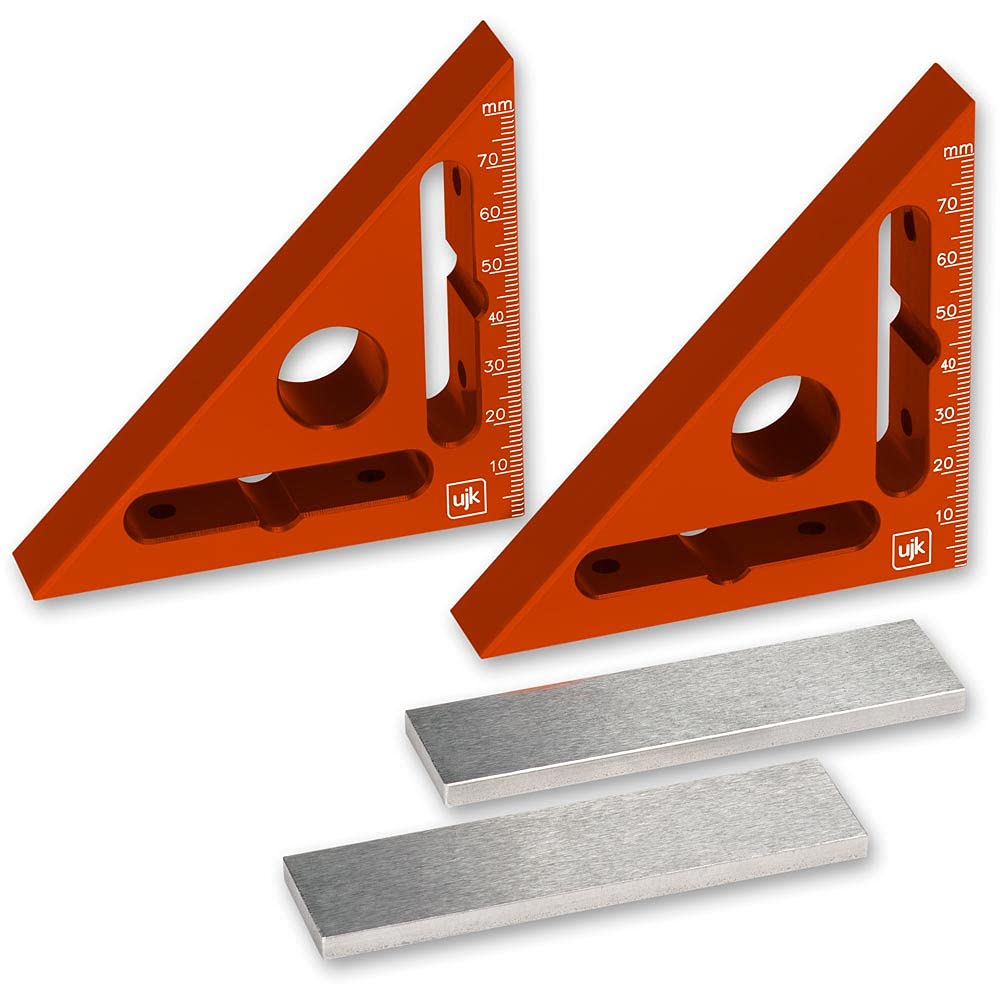 UJK Multifunction Squares - Pair (90mm, Alloy Steel, Multi-part Construction)