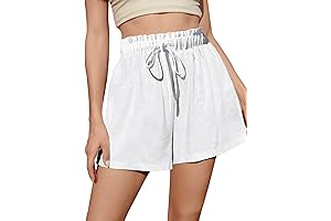 Women's White Linen Casual Shorts: The Epitome of Summer Style