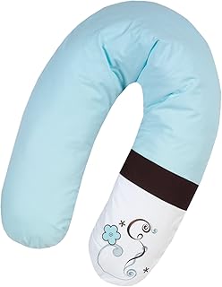 Urra Choccolata 381-1069-00 poszewka na poduszkę do karmienia piersią z aplikacją 190 x 35 cm turkusowa