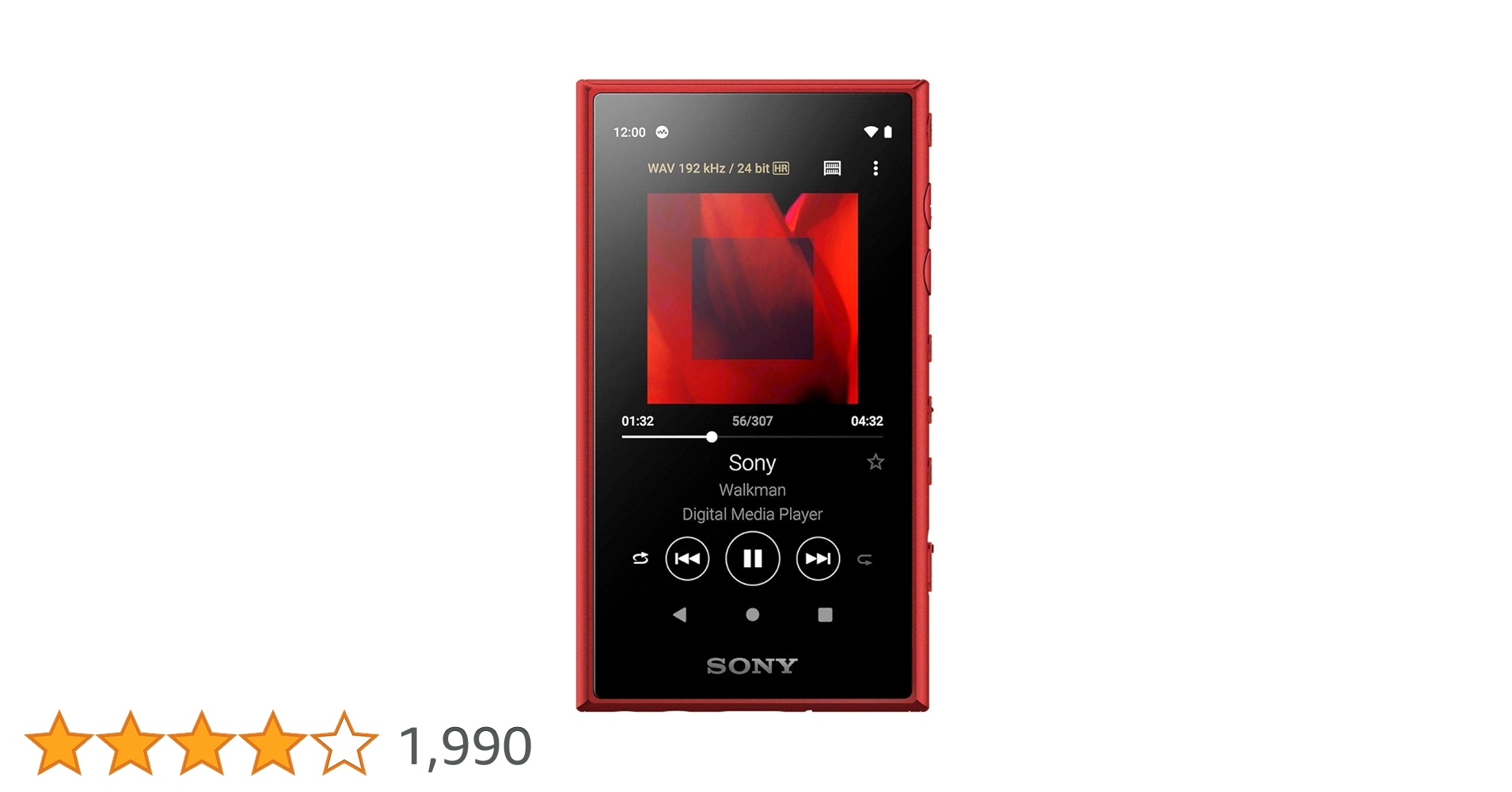 SONY ウォークマン　NW-A105 16GB 純正ケース付き SONY ウォークマン NW-A105 16GB 純正ケース付き SONY Walkman