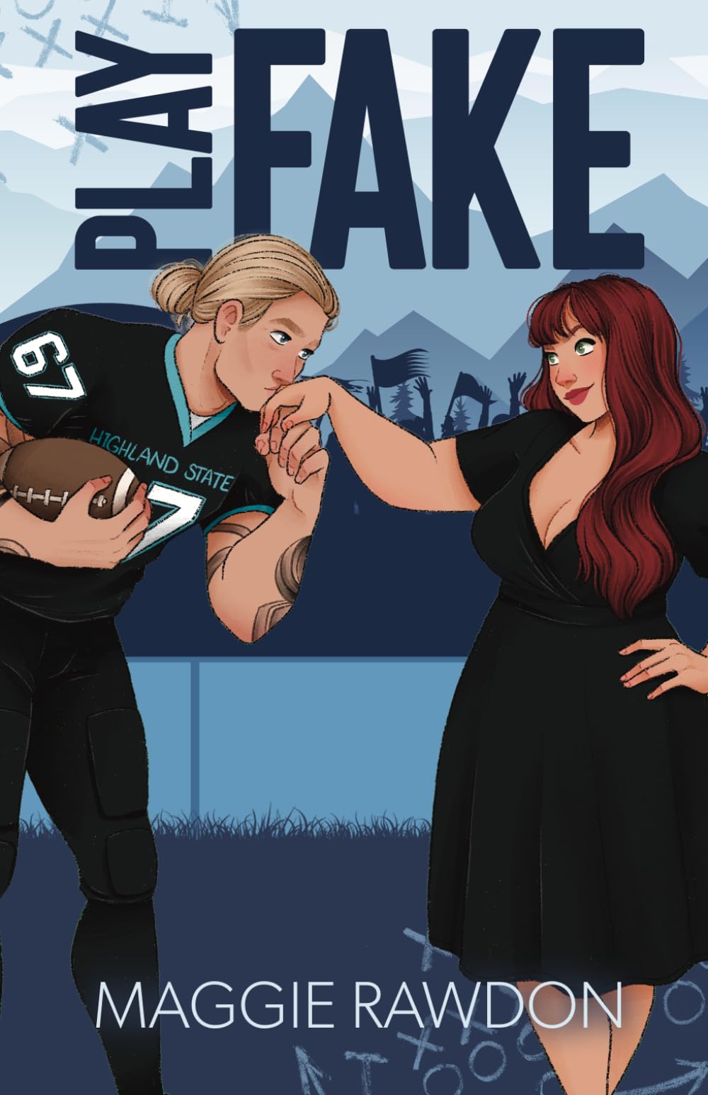 Play Fake: An Enemies to Lovers Sports Romance (Plays & Penalties)