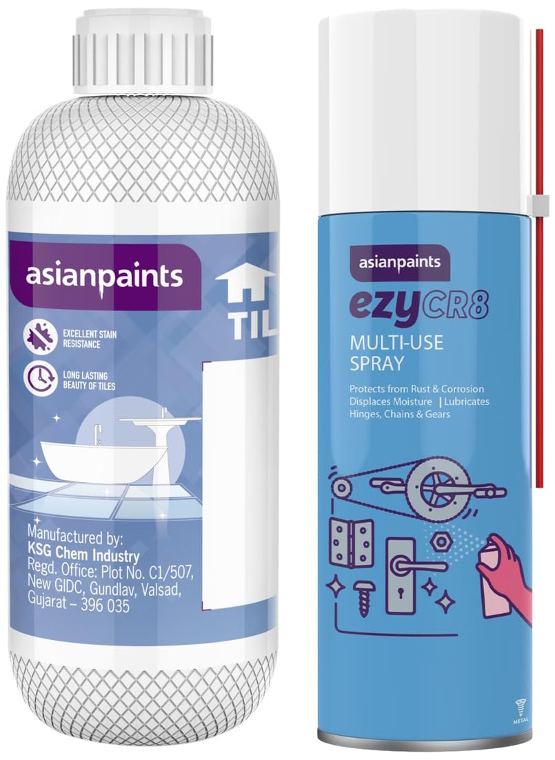 Asian Paints ezyCR8 Rust Remover Spray, for Auto Maintenance, Home Improvement, Loosens Stuck & Rust-image-39