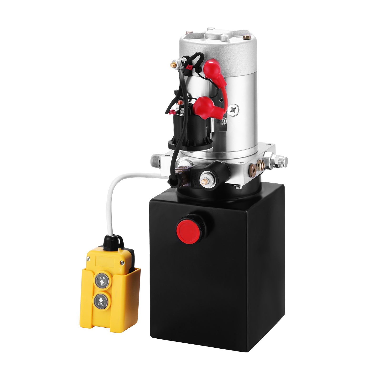 Buy Summile 12V Single Acting Hydraulic Pump with 4L Metal Reservoir