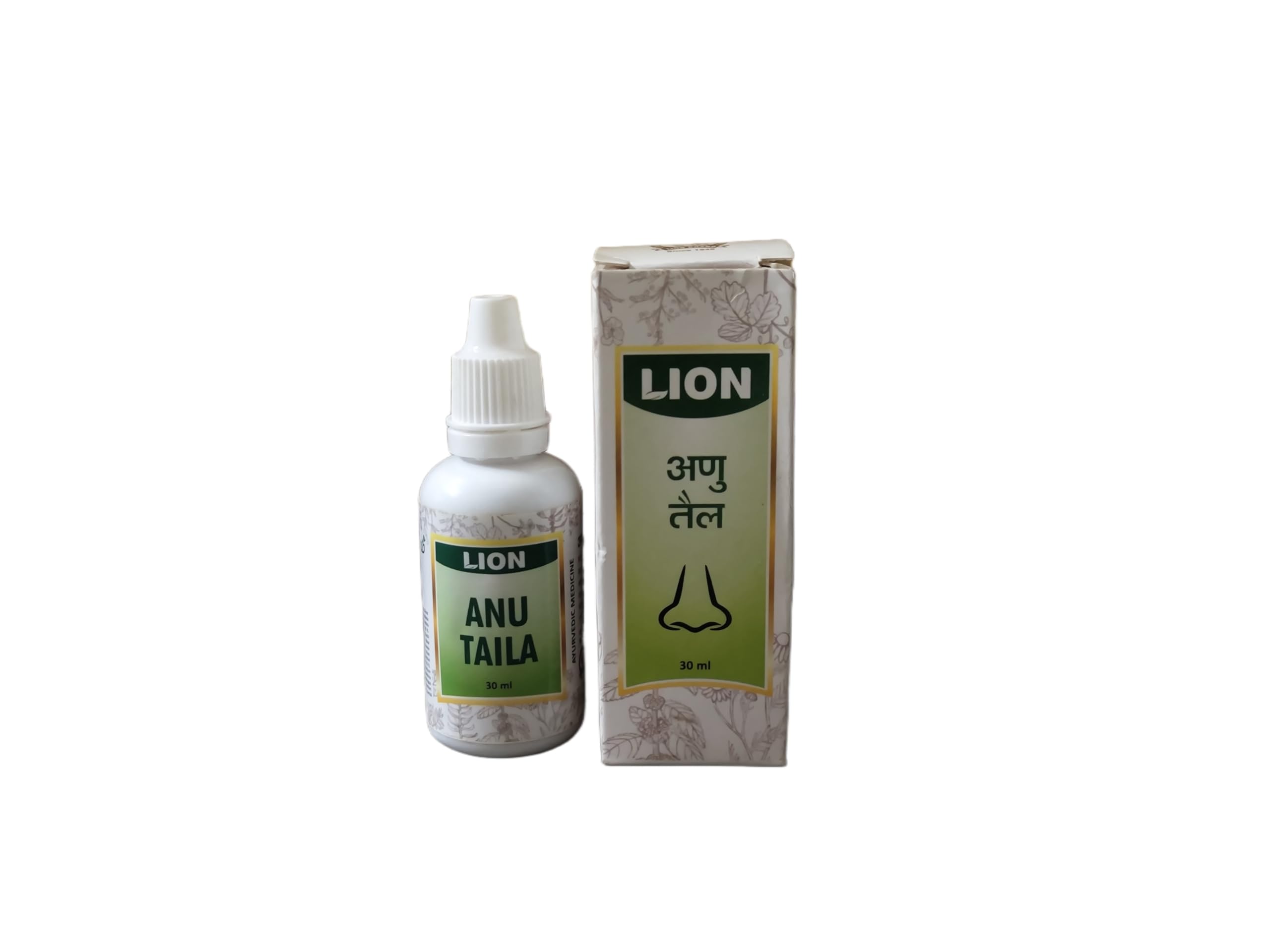 Lion Brand Anu Tail - 30 ML | Ayurvedic Nasal Oil for Sinus Relief and Nasal Care-image-34