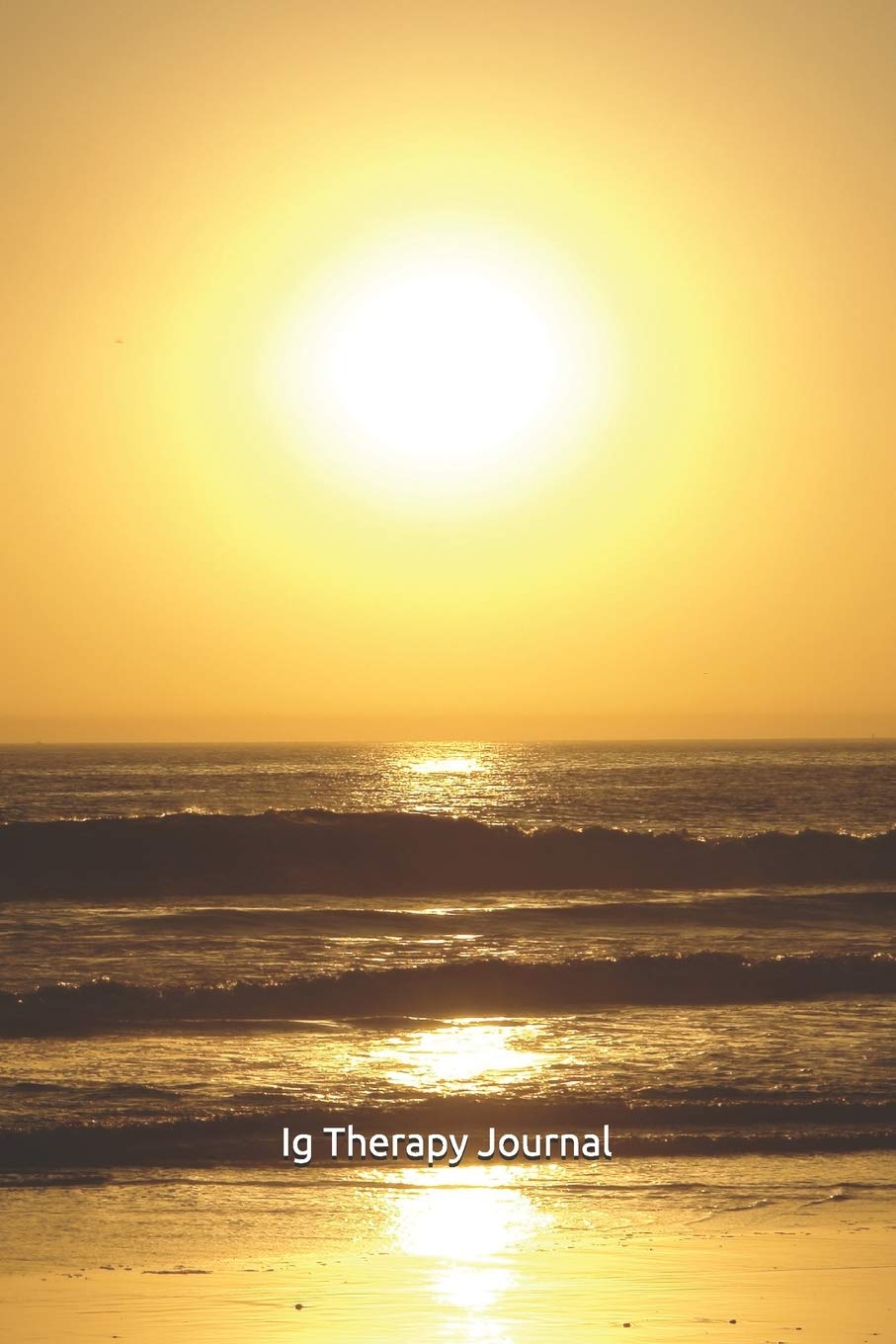 Ig Therapy Journal: Immunodeficiency Therapeutics, Immunoglobulin Antibody Therapy Notebook, IVIG SCIG Immunotherapy Log Book, Immune System Infection Diary, Beautiful Sunrise Sunset Journal