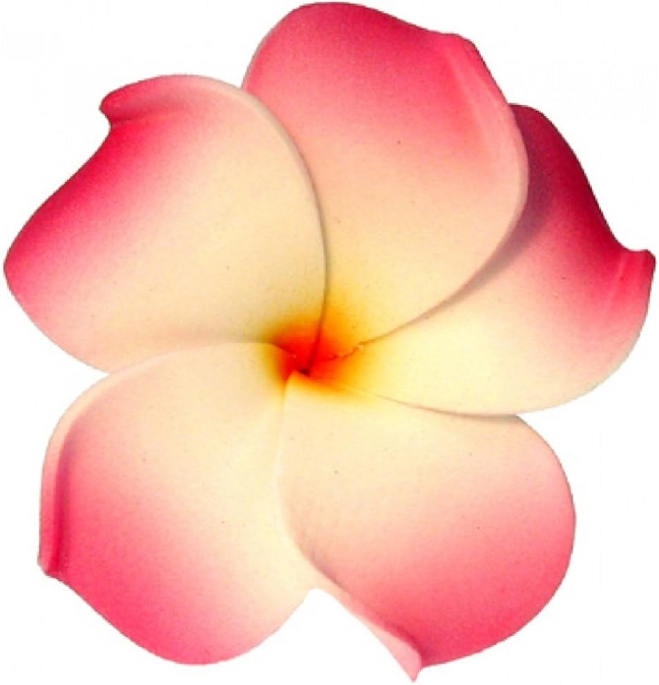 KC Hawaii Hair Clip Pink/White