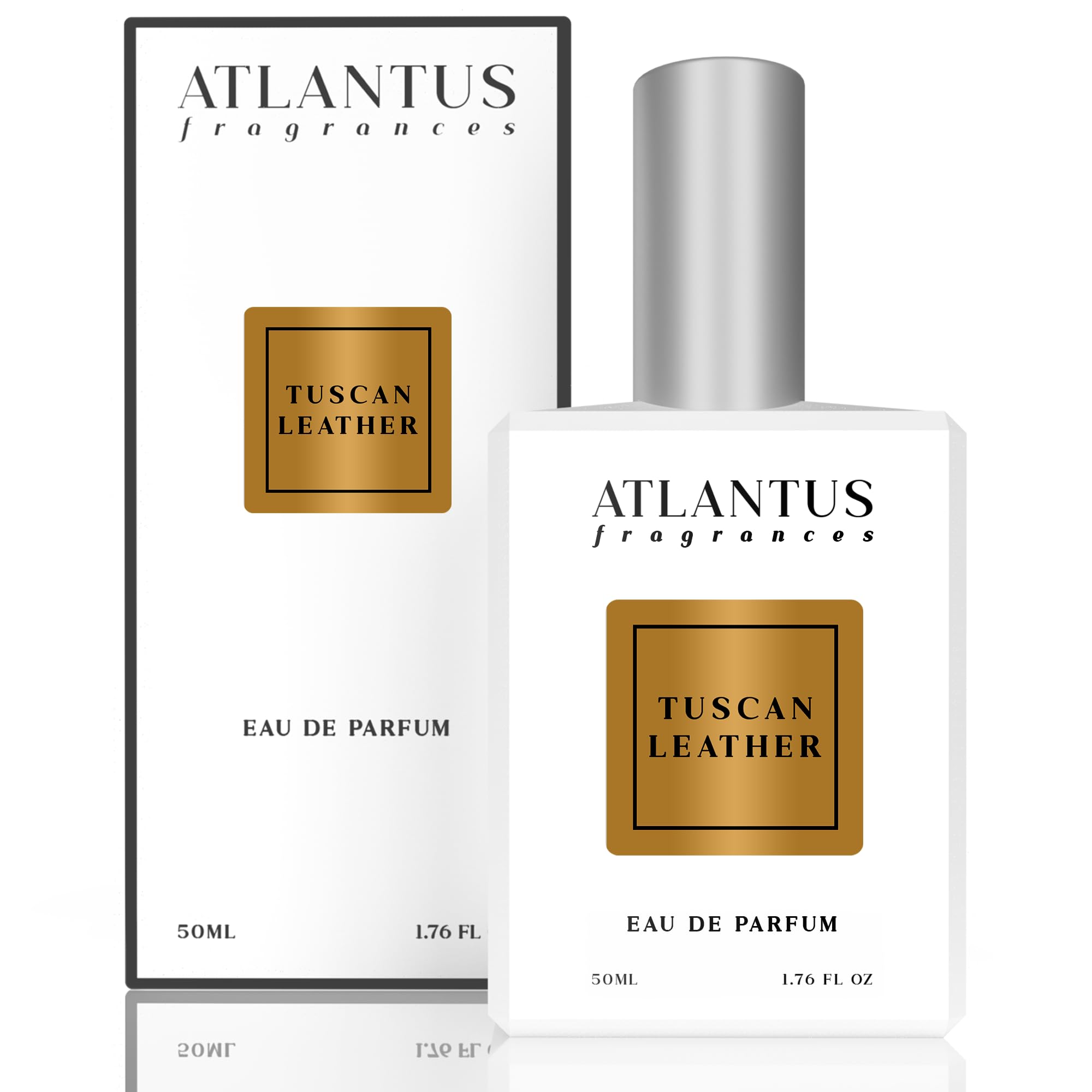 Atlantus Tuscan Leather (Inspired by Tuscan Leather) - Eau De Parfum, Unisex Fragrance for Men & Women (50 ml)