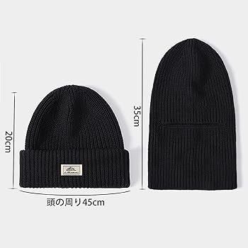 Amazon | [Wzhiming] ネックウォーマー ニット 帽