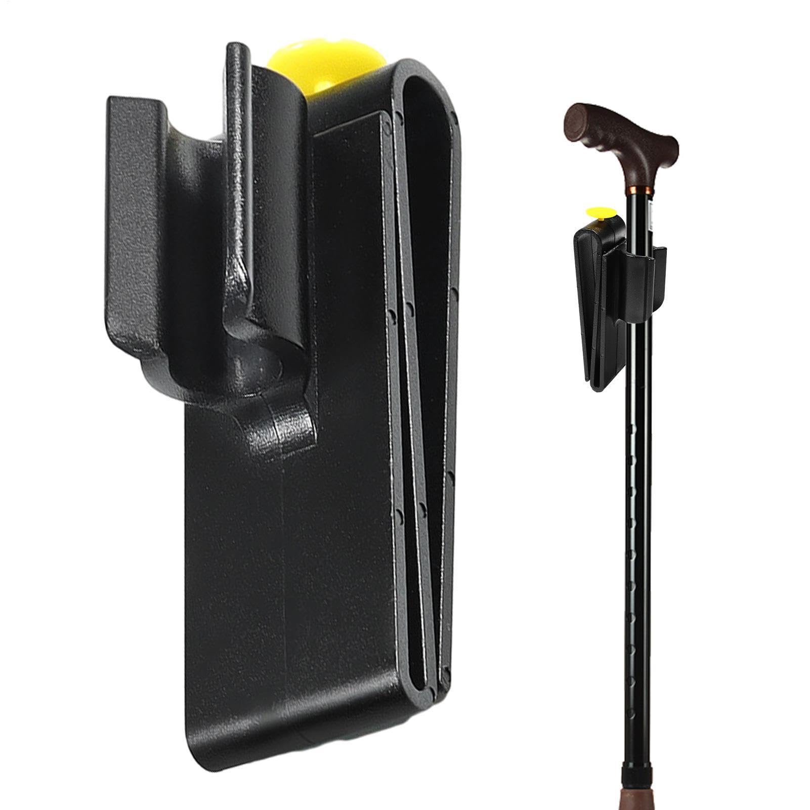 Generico Clip per Borsa da Golf - Porta Clip per Putter 10,01x4,09x3 cm, Materiale ABS Resistente alle intemperie | Morsetto per Putter Compatto per Manico 'Ombrello Bastone per Selfie per