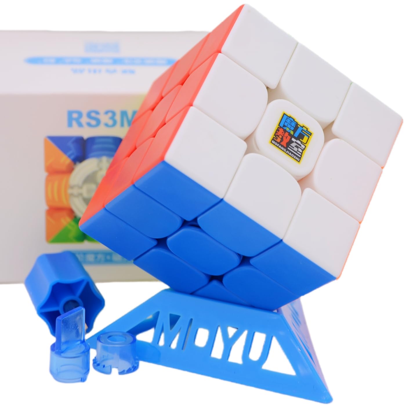 Bukefuno RS3M 2020 3x3 Magnetic Cube Speed Magic Cube RS3M 3x3x3 2020 Stickerless MFJS Puzzle Speed RS3 M 2020