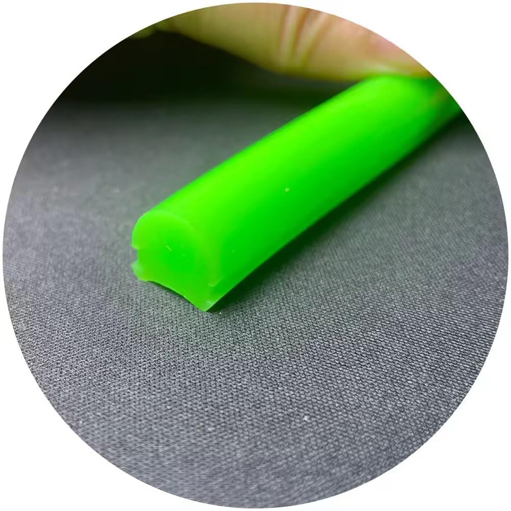 CYJAZNHH Bendable 12mm Neon Strip Diffuser Multicolor S Shape 3.0 Meters(Grün)