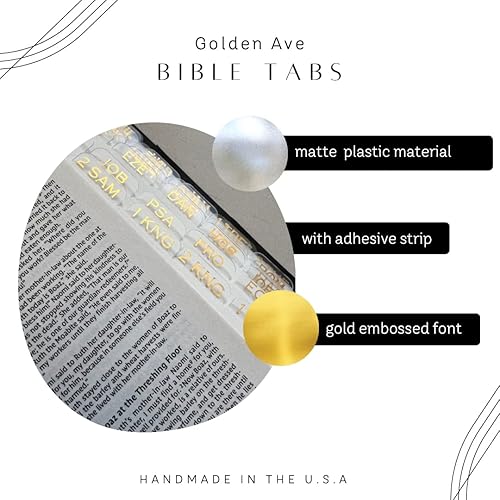 Miniatura 3 de spanish bible tabs clear bible tabs gold bible tabs pestañas de biblia indice biblico