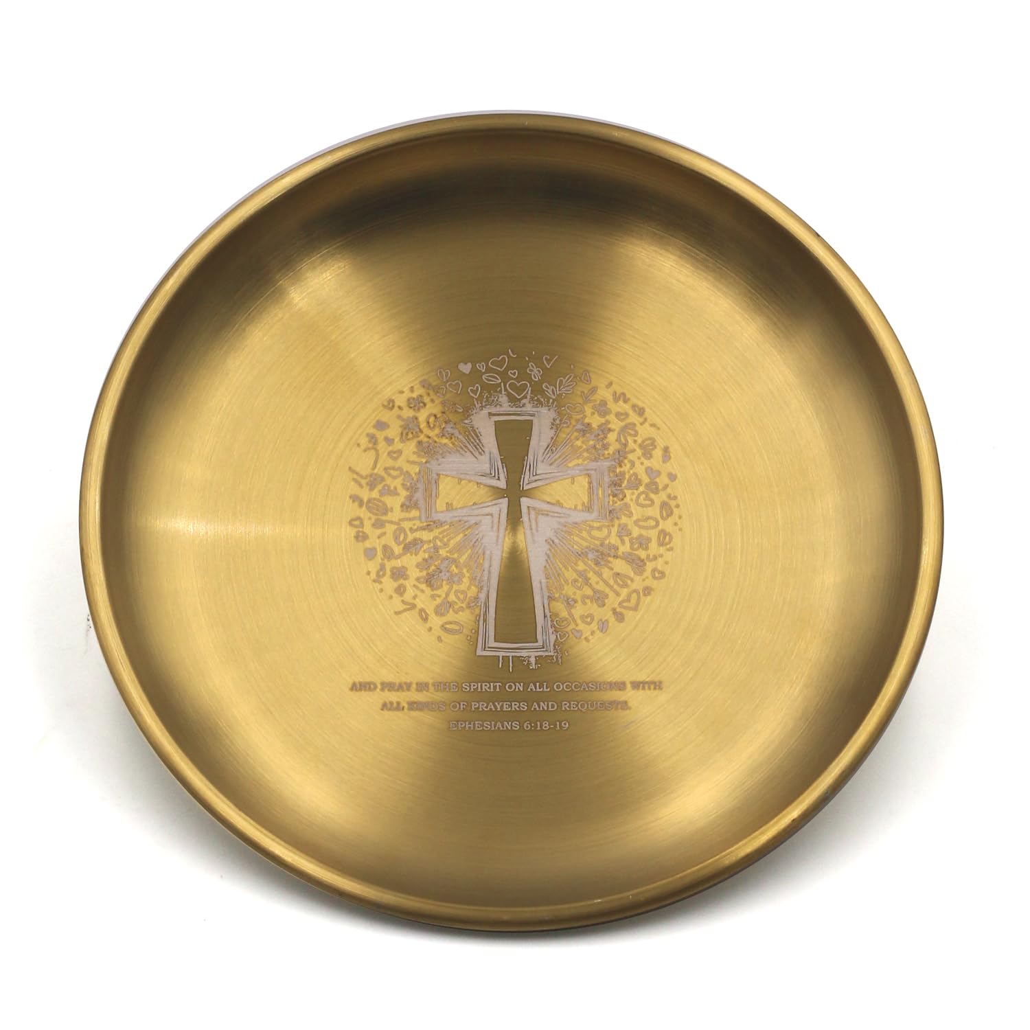 Amazon.com: Gold Offering Prayer Ritual Bowl Plate Great for Altar