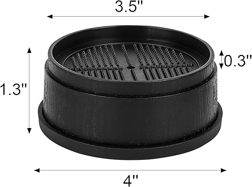 Miniatura 2 de SUHAUS Elevadores redondos para muebles 8 piezas elevadores de cama ajustables altura de elevación de 1 pulgada 2 pulgadas 3 pulgadas o 4 pulgadas