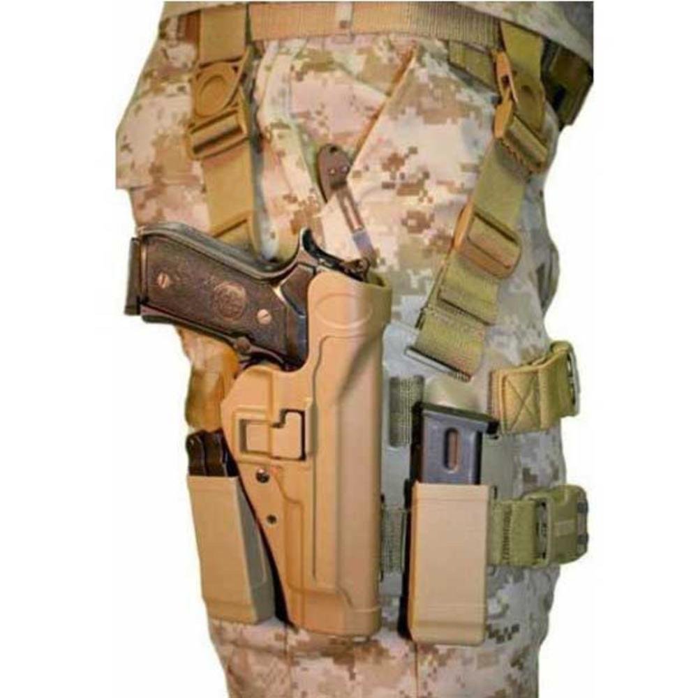 Blackhawk Coyote Tan SERPA Level 2 Tactical Holster 430504CT-R