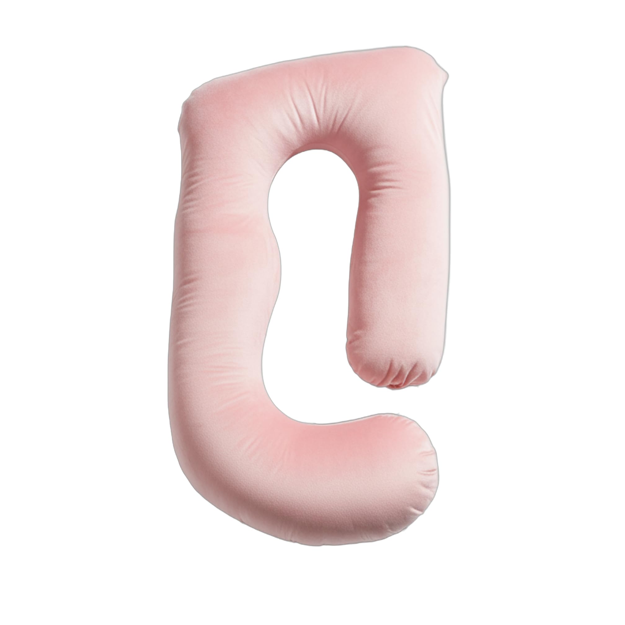 – Better Body Pillow G-Shaped Full Body Support Pillow with Adaptive Hollow Fiber Filling, Ultra-Soft Crystal Velvet Cover, 360° Comfort for Side Sleepers, Anxiety Relief & Relaxation (Pink)