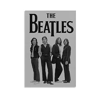 Amazon.co.jp: THE BEATLESロックバンドポスタービートルズアビ