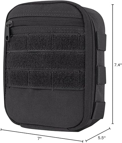 Miniatura 2 de Bolso de pierna Condor táctico, de color negro, S